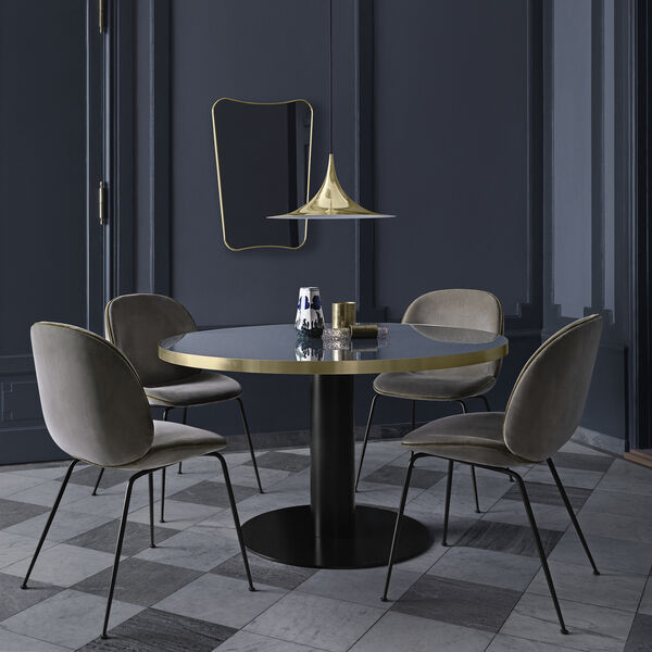 F.A. 33 Wall Mirror, polished brass, GUBI