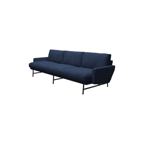 Lissoni™ PL113S Sofa, dark blue 1155, Fritz Hansen