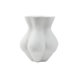 Kiki's Derriere vase, white, Jonathan Adler