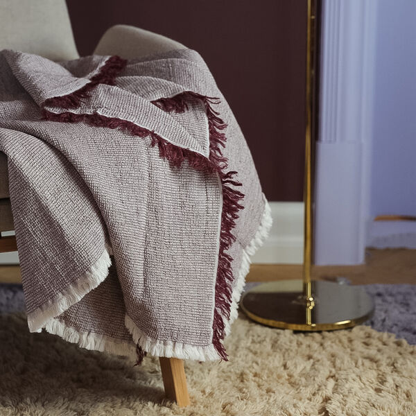 Daisy teppe, light plum, ELVANG