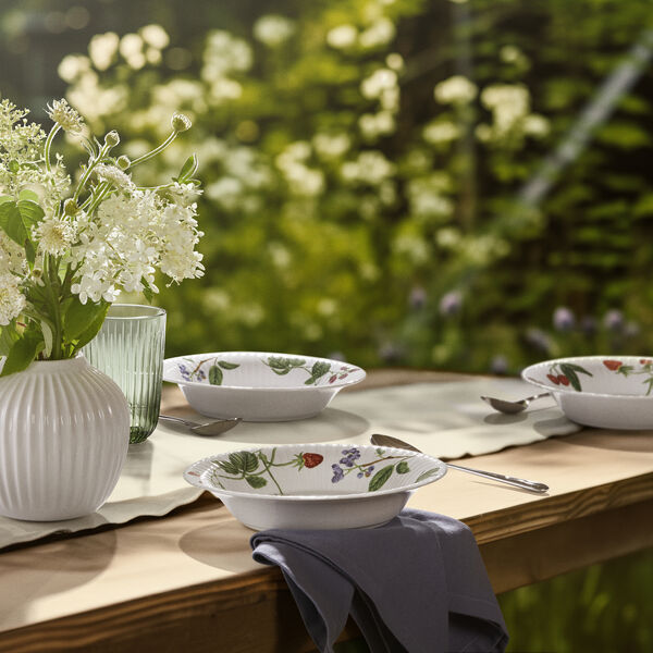 Hammersh&oslash;i Summer Dyp tallerken &Oslash; 21 cm, summer berries, K&auml;hler