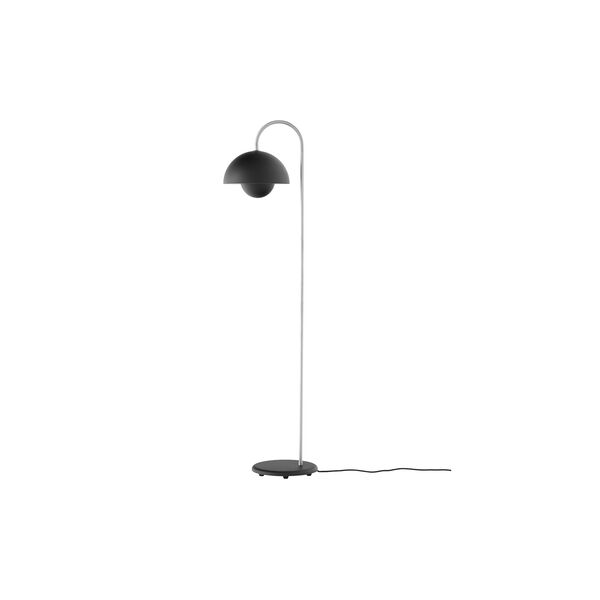 Flowerpot VP12 Floor Lamp, matt black, &Tradition