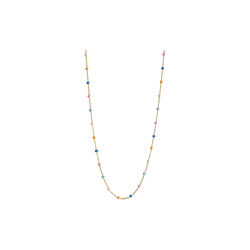 Lola halskjede, guld/lolly, ENAMEL Copenhagen