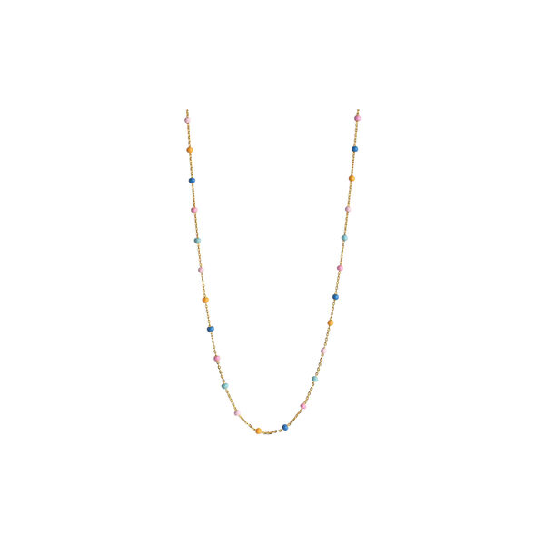 Lola halskjede, guld/lolly, ENAMEL Copenhagen