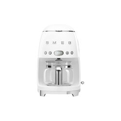 Retro filterkaffemaskin, shiny white, Smeg