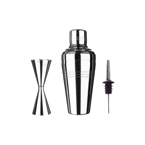 Bar Kit Mini 3-deler, stål, Cocktail Club