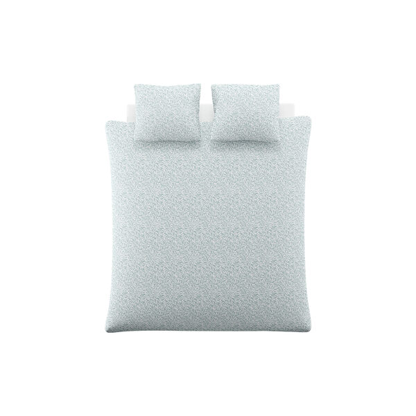Lodden Dynetrekk | Rich Deep Blue/Olive Green/Soft Blue, William Morris at Home