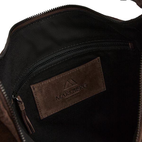 SamaraMBG Veske semsket skinn, mørk brun SamaraMBG Veske semsket skinn, mørk brun, Markberg