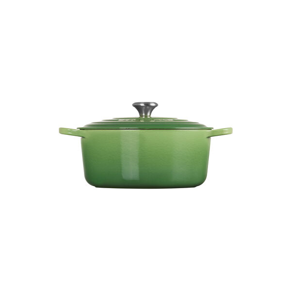 Signature st&oslash;pejern rund gryte &Oslash; 28 cm, bamboo green, Le Creuset