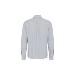 CFHANES Linen Mix LS Shirt, bering sea melange, Casual Friday
