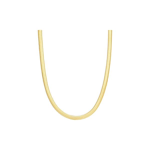 Mini Flex Snake Chain halskjede, gull, Luv Aj