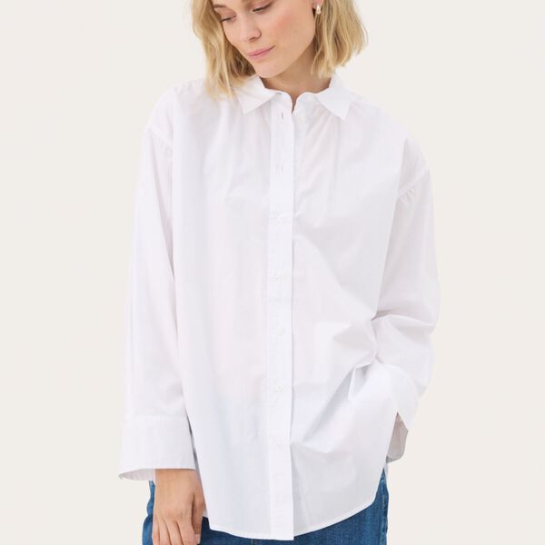 SavannaPW Shirt, bright white, Part Two