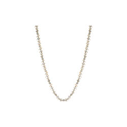Irregular Tennis Necklace, gold, Crystal Haze