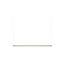 OneLine Zigbee Pendant, brass, Fritz Hansen