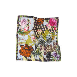 DECOUPAGE skjerf, light blue, Bella Ballou