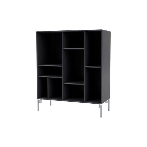 Display 1613 reol, 04 anthracite/black, Montana Furniture