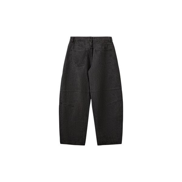 BECKASW BARREL SHAPED JEANS, 1024 black washed denim, Sofie Schnoor