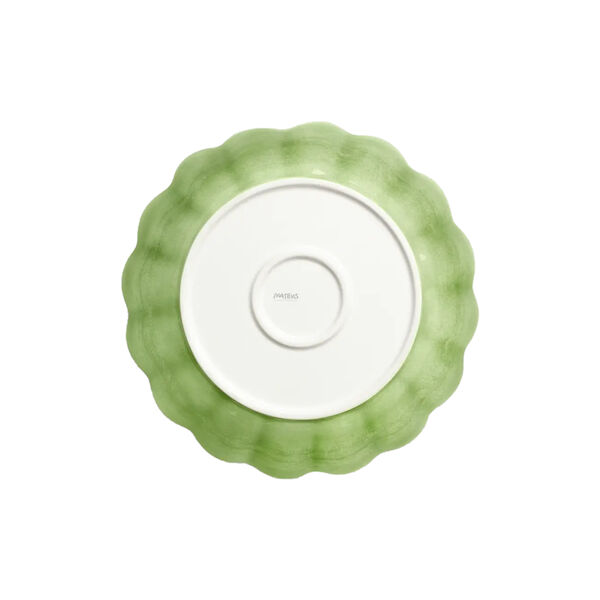 Oyster skål 31cm, green Oyster skål 31cm, green, Mateus