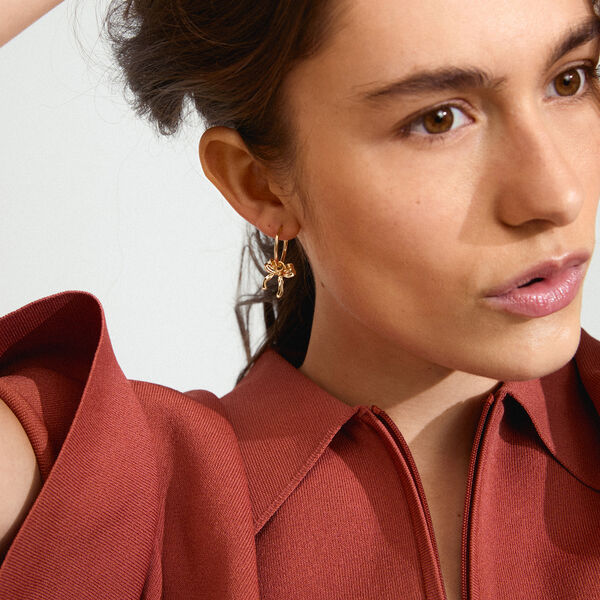 CASSIAN &oslash;reringer, gullbelagt, Pilgrim