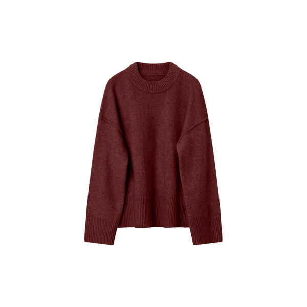 Josie - Cozy Days Pullover, burgundy, DAY Birger ét Mikkelsen