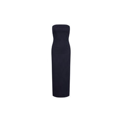 AyoMW 158  Denim Dress, dark blue un-wash, My Essential Wardrobe