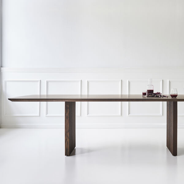TEN TABLE, smoked oak, DK3