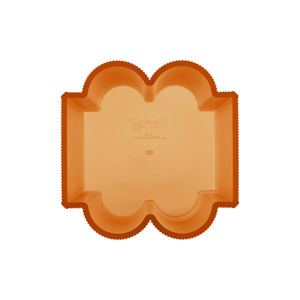 OKRA vase S, orange, Kartell