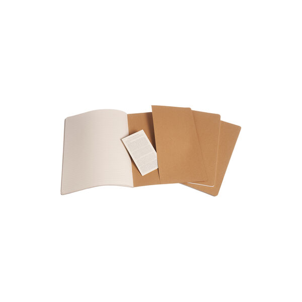 Cahier Journal linjerte sider, 3 stk, Moleskine