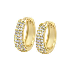 Slim Dome Hoops, gull, WHO IS SHE