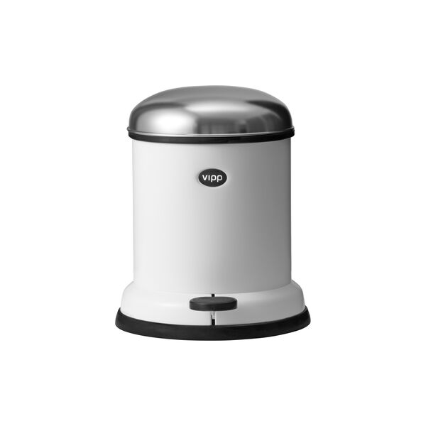 VIPP13 pedalbøtte, hvit, Vipp