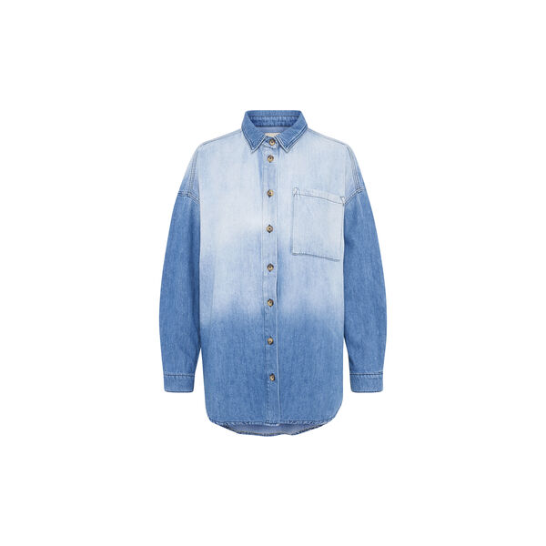 MaloMW 143 Shirt, blue dip dye, My Essential Wardrobe