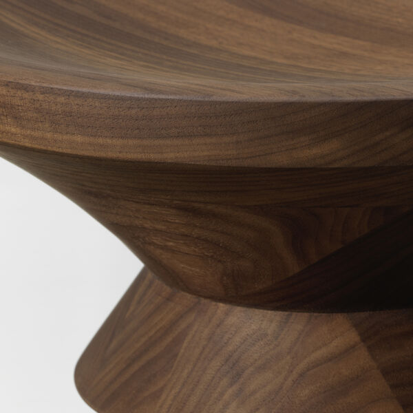 Stool Model C, chestnut, Vitra 