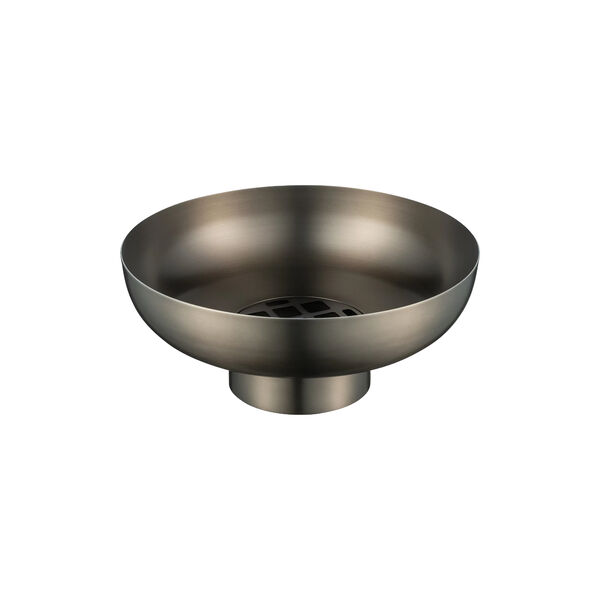 MIYABI Vase M, brent metalll, Blomus