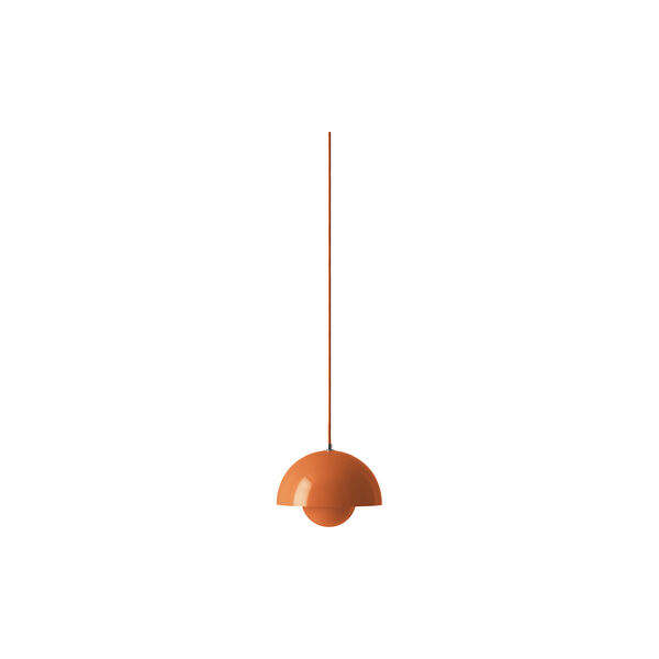 Flowerpot VP1 Pendant, zesty orange, &Tradition