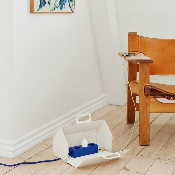 Power Bar 5 meters, ultra marine, Pedestal