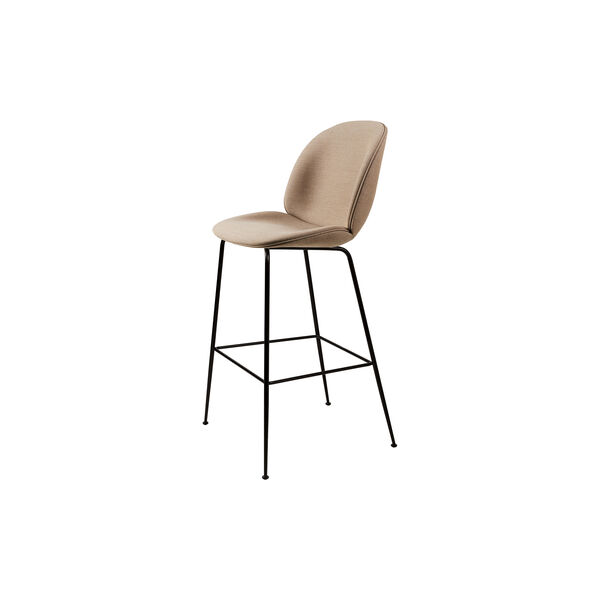 Beetle Bar Chair Fully Upholstered, Remix 233/black matt, GUBI