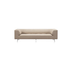4511 Delphi 3 seter sofa, keiga 242/aluminium, Fredericia Furniture