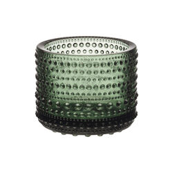 Kastehelmi stearinlysestake, pine green, Iittala