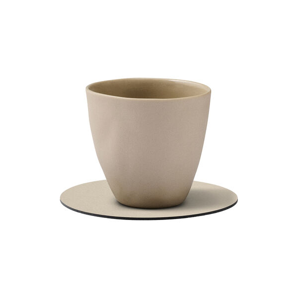 Serene glassbrikke Circle, cream, LIND DNA
