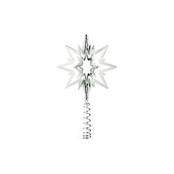 Toppstjerne liten, st&aring;l, Georg Jensen
