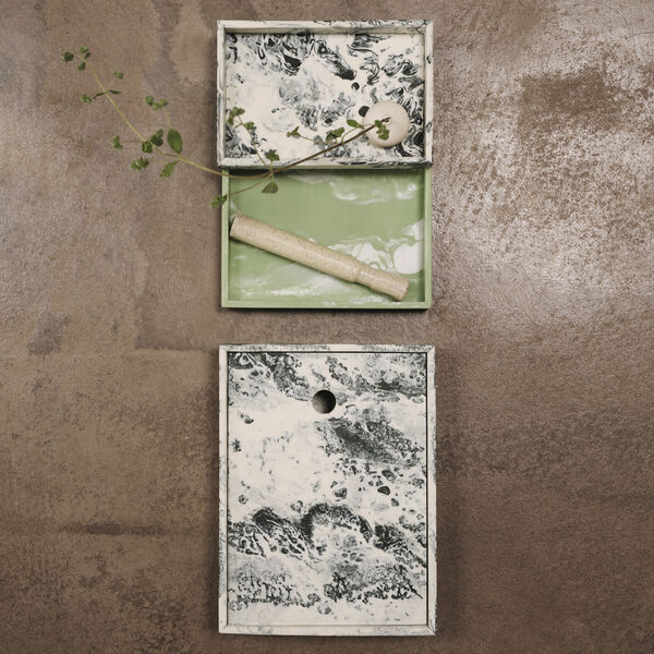 Mist boks 15x20, emerald off-white, Ferm Living