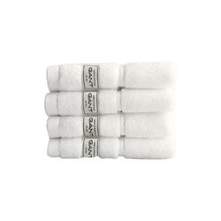 4-Pack Premium Towels 30X30, white, Gant