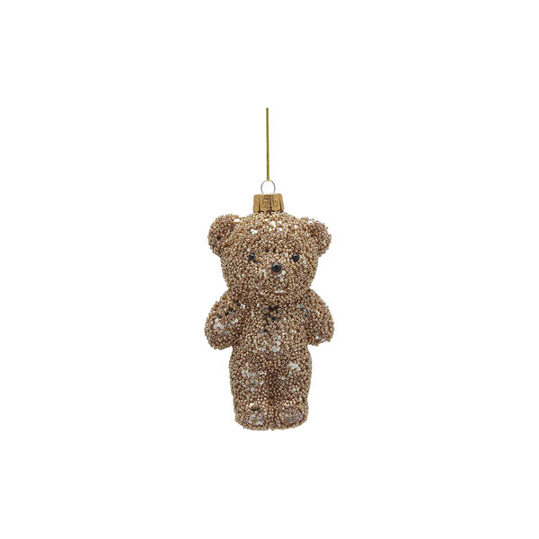 Juleornament bamse, gull Juleornament bamse, gull, EDG