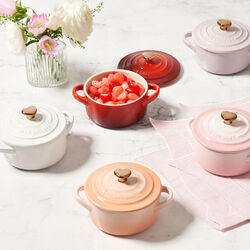 Minigryte 0,25 L, shell pink, Le Creuset