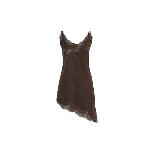 MWBrenda Lace Dress, dark brown, My Essential Wardrobe
