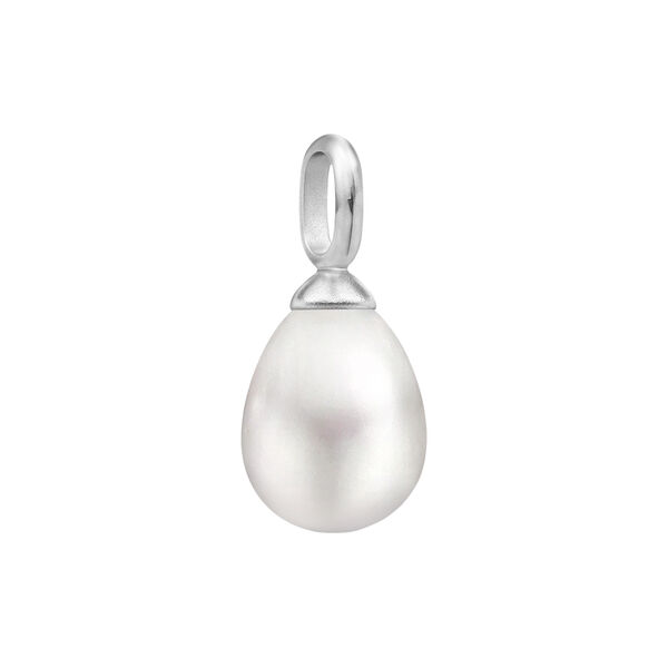 Afrodite anheng, silver/white pearl, Julie Sandlau