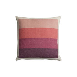 &Aring;smund Bold Pute, Rosa/Green, R&oslash;ros Tweed