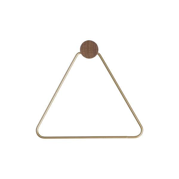 Toalettrullholder, messing, Ferm Living