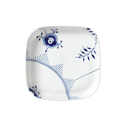 Bl&aring; Mega Riflet ildfast fat 30x30 cm, Royal Copenhagen