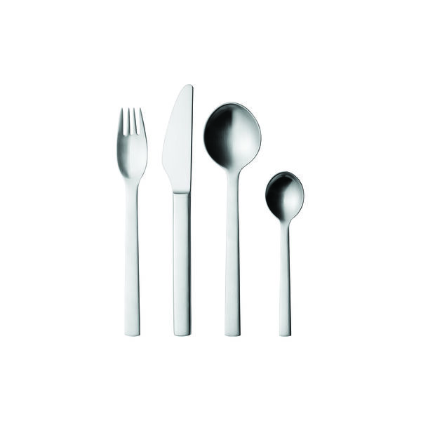 New York matt middagsbestikk, 4 deler, Georg Jensen